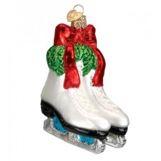 NEW - Old World Christmas Glass Ornament - Holiday Skates
